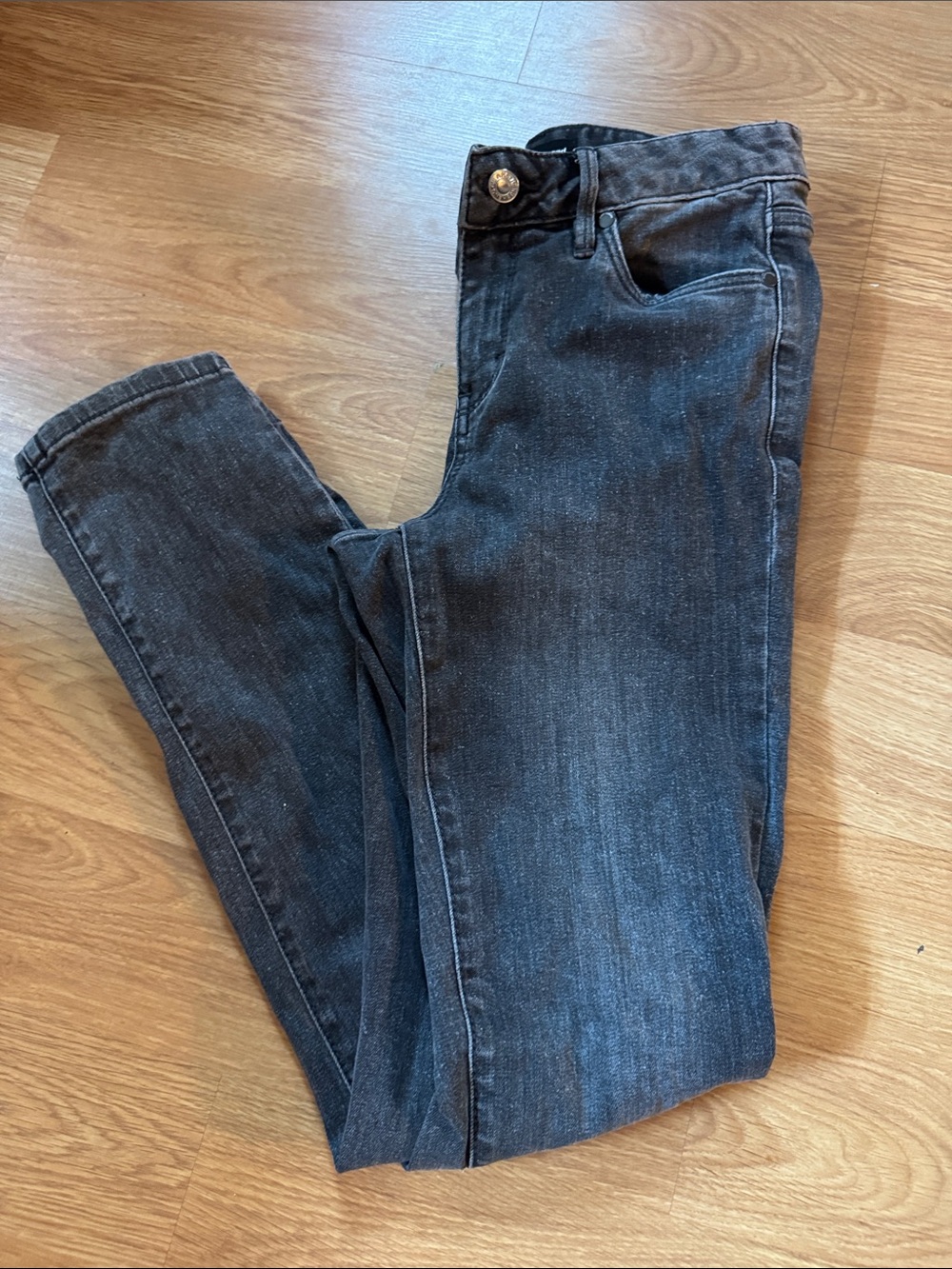 Black Diamond Forged Climbing Denim Jeans Gray Pants Women's Size 2